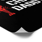 Whos Your Craw Daddy Crawfish Kook Grappige Cajun Poster (Hoek)