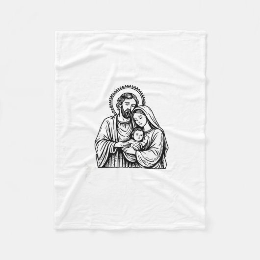 Whose God White Baby Is This Funny Christmas Fleece Deken (Voorkant)