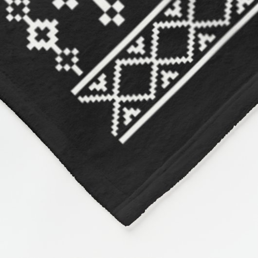 Whose God White Baby Is This Funny Christmas  Fleece Deken (Hoek)