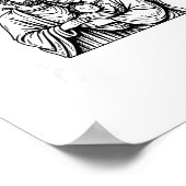 Whose God White Baby Is This Funny Christmas Poster (Hoek)