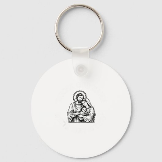 Whose God White Baby Is This Funny Christmas Sleutelhanger (Voorkant)