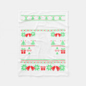 Whose God White Baby Is This Funny Jesus Ugly Chri Fleece Deken (Voorkant)