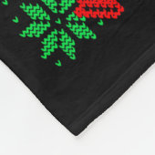 Whose God White Baby Is This Funny Jesus Ugly Chri Fleece Deken (Hoek)