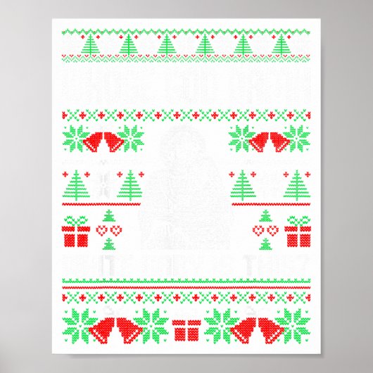 Whose God White Baby Is This Funny Jesus Ugly Chri Poster (Voorkant)