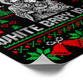 Whose God White Baby Is This Funny Jesus Ugly Chri Poster (Hoek)