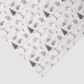 Whoville Christmas Garland Celebration Tissuepapier (Detail)