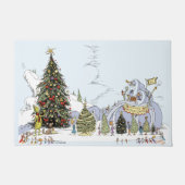 Whoville Christmas Tree Contest Deurmat (Voorkant)