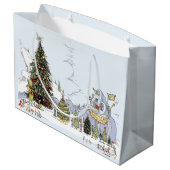 Whoville Christmas Tree Contest Groot Cadeauzakje (Achterkant Gekanteld)