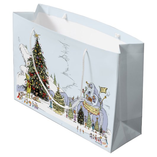 Whoville Christmas Tree Contest Groot Cadeauzakje (Achterkant Gekanteld)
