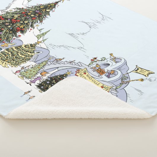 Whoville Christmas Tree Contest Sherpa Deken (3/4)