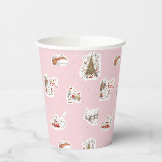Whoville Christmas Vignette Pattern Papieren Bekers (Links)