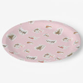 Whoville Christmas Vignette Pattern Papieren Bordje (Gekanteld)