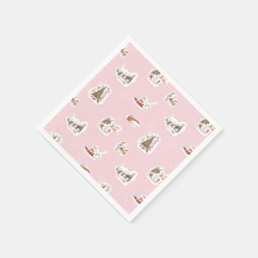 Whoville Christmas Vignette Pattern Servet (Hoek)