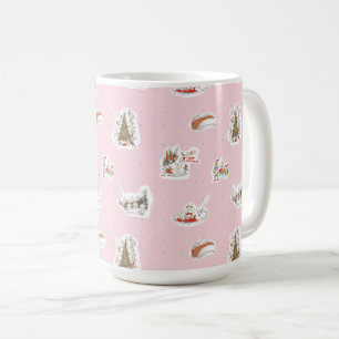 Whoville Kerst Vignet Patroon Koffiemok
