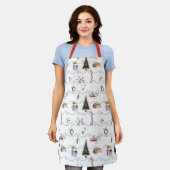 Whoville Kerstslinger Feest Schort (Gedragen)