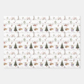 Whoville Kerstslinger Viering Inpakpapier Vel (Voorkant 2)