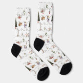 Whoville Kerstslinger Viering Sokken (Rechts)