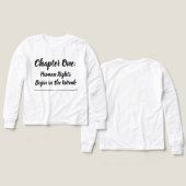 WHTE: Chp. 1 Human Rights Begin in the Womb Tri-Bl (Voorkant /achterkant)