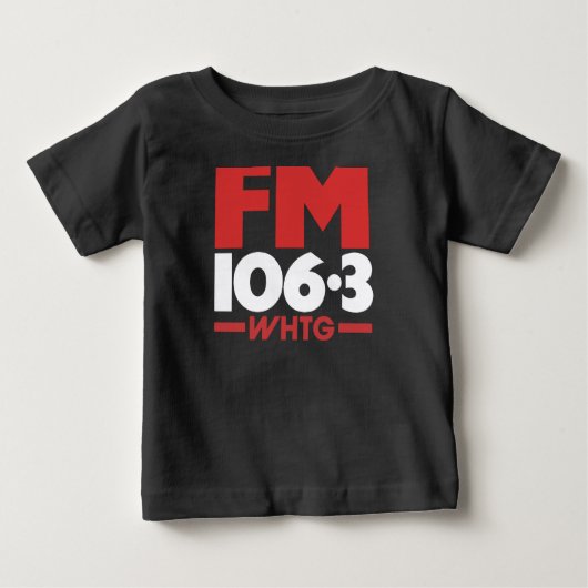 WHTG 106.3 FM Radio t-Shirt _ Hoodie (Voorkant)