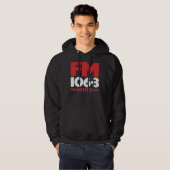 WHTG 106.3 FM Radio t-Shirt _ Hoodie (Voorkant volledig)