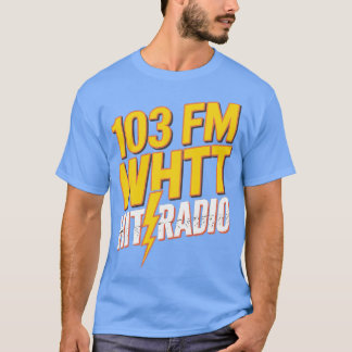 WHTT Retro 1980 Boston Radio Station T-shirt