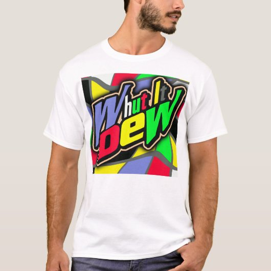 Whut het Dew? — T-shirt (Voorkant)