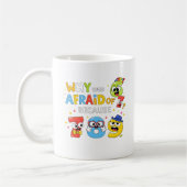 Why Are Numbers Afraid Funny Math Design for Kids Koffiemok (Links)