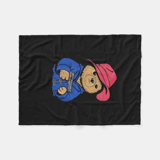 Why Bear Arms When You Can Arm Bears Funny Saying  Fleece Deken (Voorkant (Horizontaal))