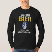 Why beer when there is also Äbbelwoi Premium T-shirt (Voorkant)