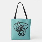 WHY CHAOS. THATS ART. TOTE BAG (Achterkant)