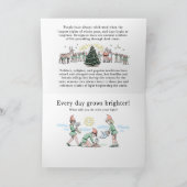 "Why Christmas?" Holiday Feestdagen Kaart (Binnen)