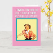 Why did I divorce him?' Kaart (Gele Bloem)