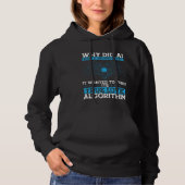 Why Did The Ai Join A Dating Site Artificial Intel Hoodie (Voorkant)