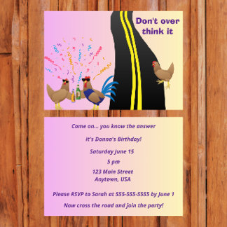 “Why Did the Chicken Cross the Road?” Kaart