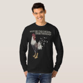 Why did the Chicken Cross the Road Premium T-shirt (Voorkant volledig)