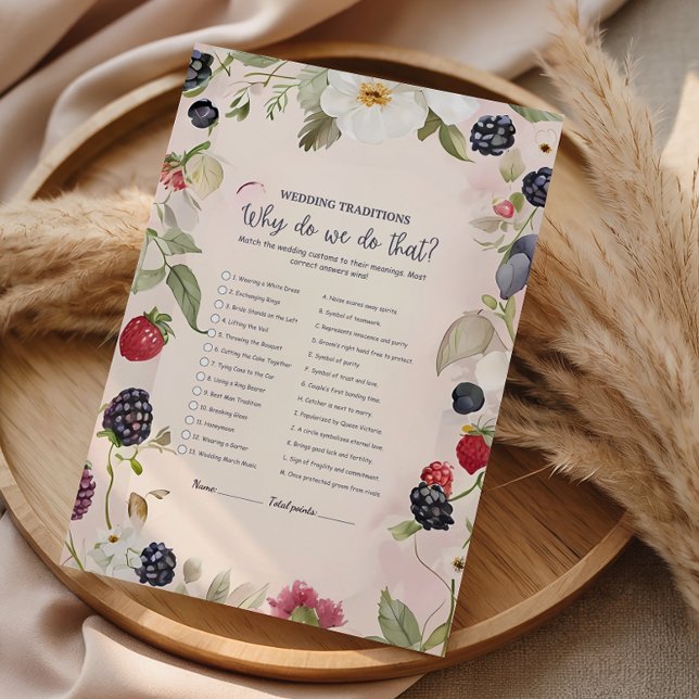 Why Do We Do That Wedding Traditions Game (Creator heeft geüpload)