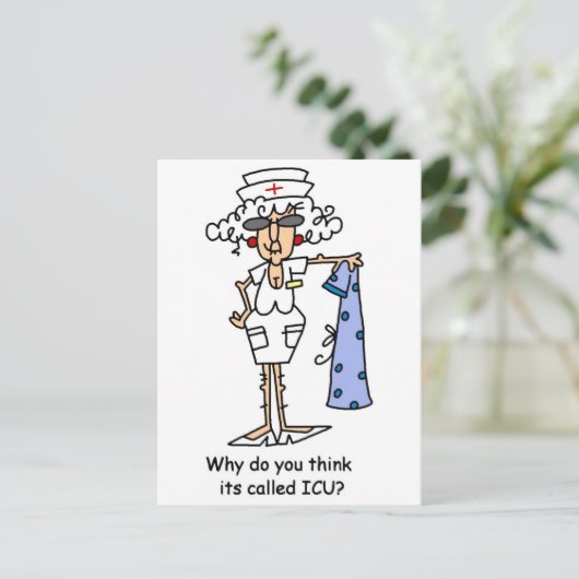 Why do you think it's called ICU? Briefkaart (Staand voorkant)