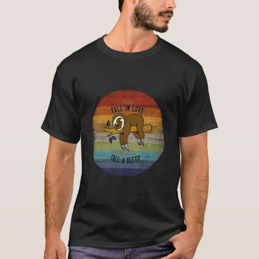 Why Fall In Love Luiaard T-shirt (Voorkant)