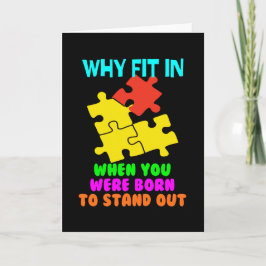Why Fit In When You Were Born To Stand Out Kaart