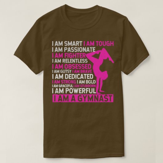 Why go when you can cartwheel tumbling gymnastics t-shirt (Design voorkant)