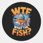 Why Is The Hecklefish Still Such A Humble Fish And Ronde Sticker (Voorkant)