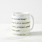 Why? Koffiemok (Voorkant rechts)