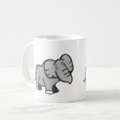 Why Me? Elephant Koffiemok (Voorkant links)