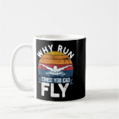 Why Run When You Can Fly Butterfly Stroke Swim Tea Koffiemok (Links)