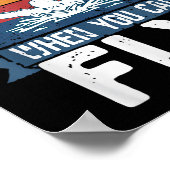 Why Run When You Can Fly Butterfly Stroke Swim Tea Poster (Hoek)