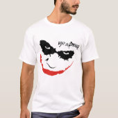 WHY SO SERIOUS? T-SHIRT (Voorkant)