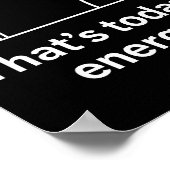 Why_ – That’s Today’s Energy Sarcastic Meme  Poster (Hoek)