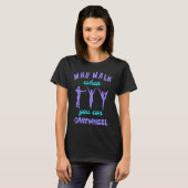 Why Walk When You Can Cartwheel Cute Gymnastics Da T-shirt (Voorkant volledig)