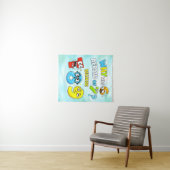 Why Was 6 Afraid of 7 Funny Math Design Wandkleed (In Situ (horizontaal))