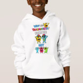 Why Was 6 Afraid of 7 Funny Math Hoodie (Voorkant)